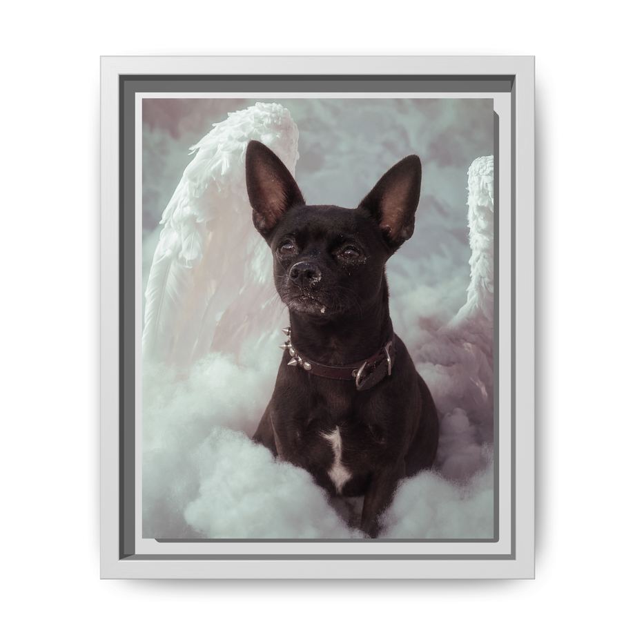 Framed 8x10 White front