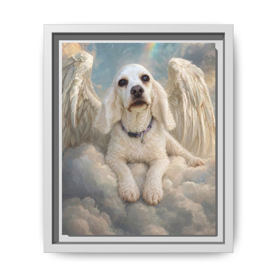 Framed 8x10 White front