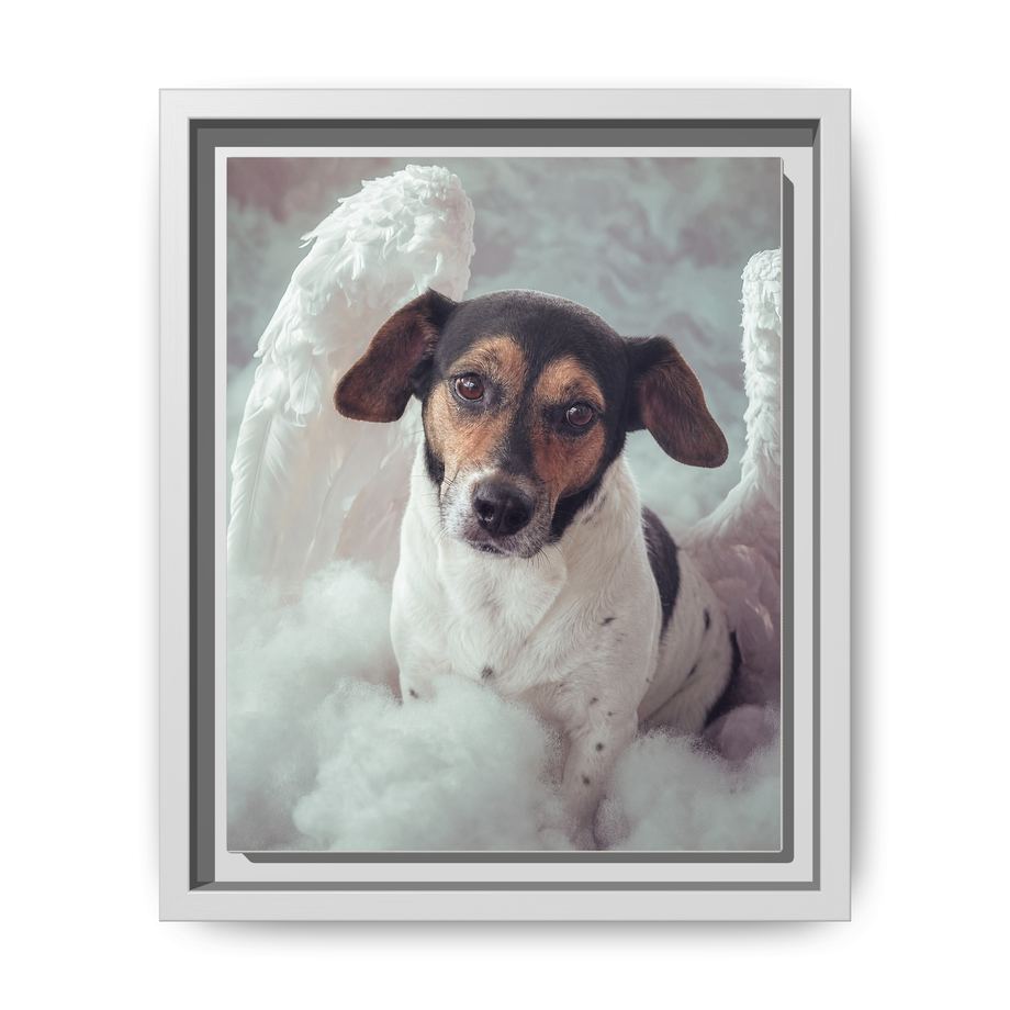 Framed 8x10 White front