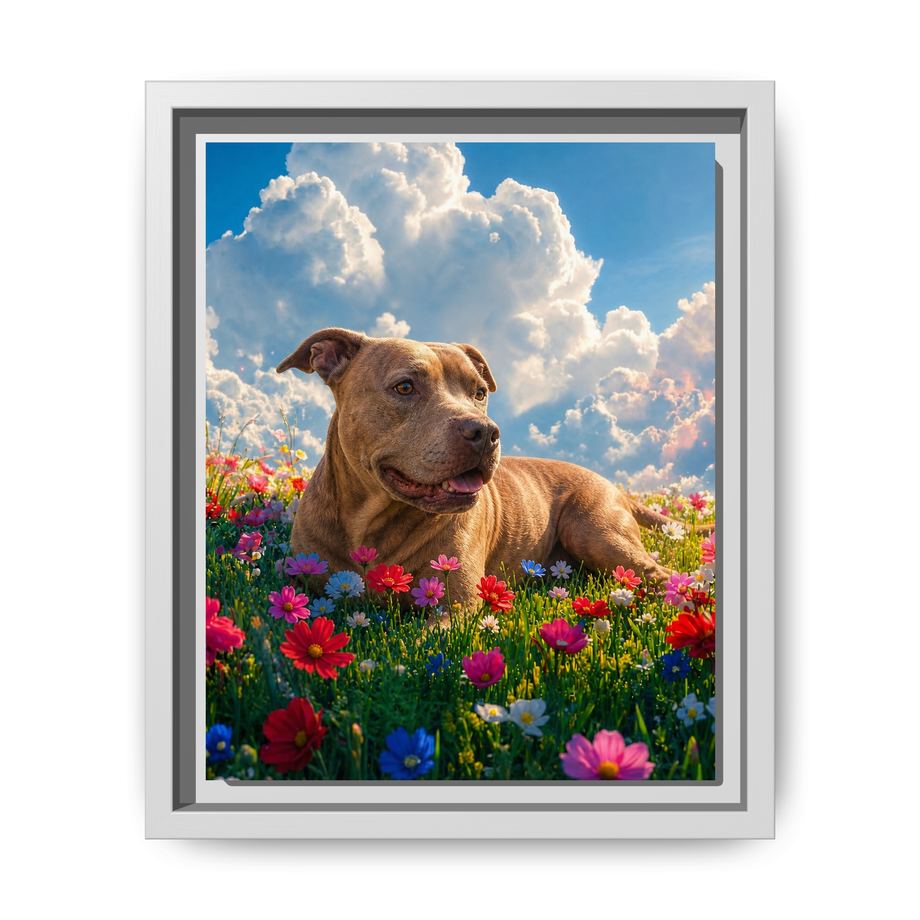 Framed 8x10 White front