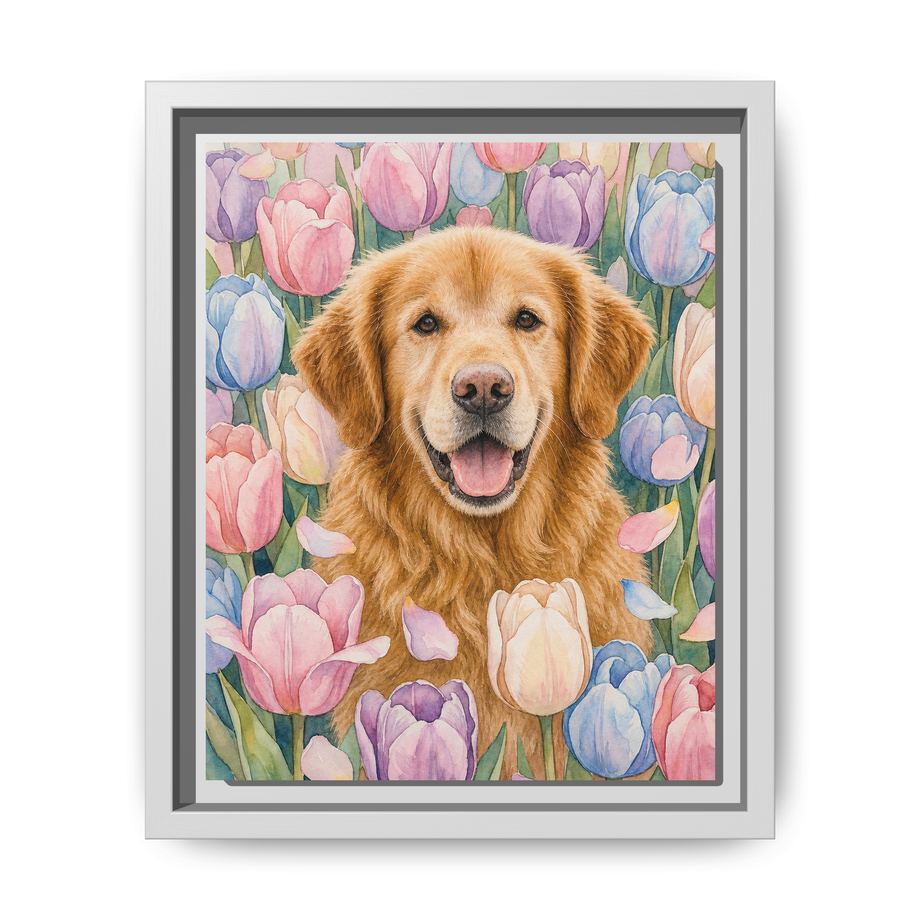Framed 8x10 White front