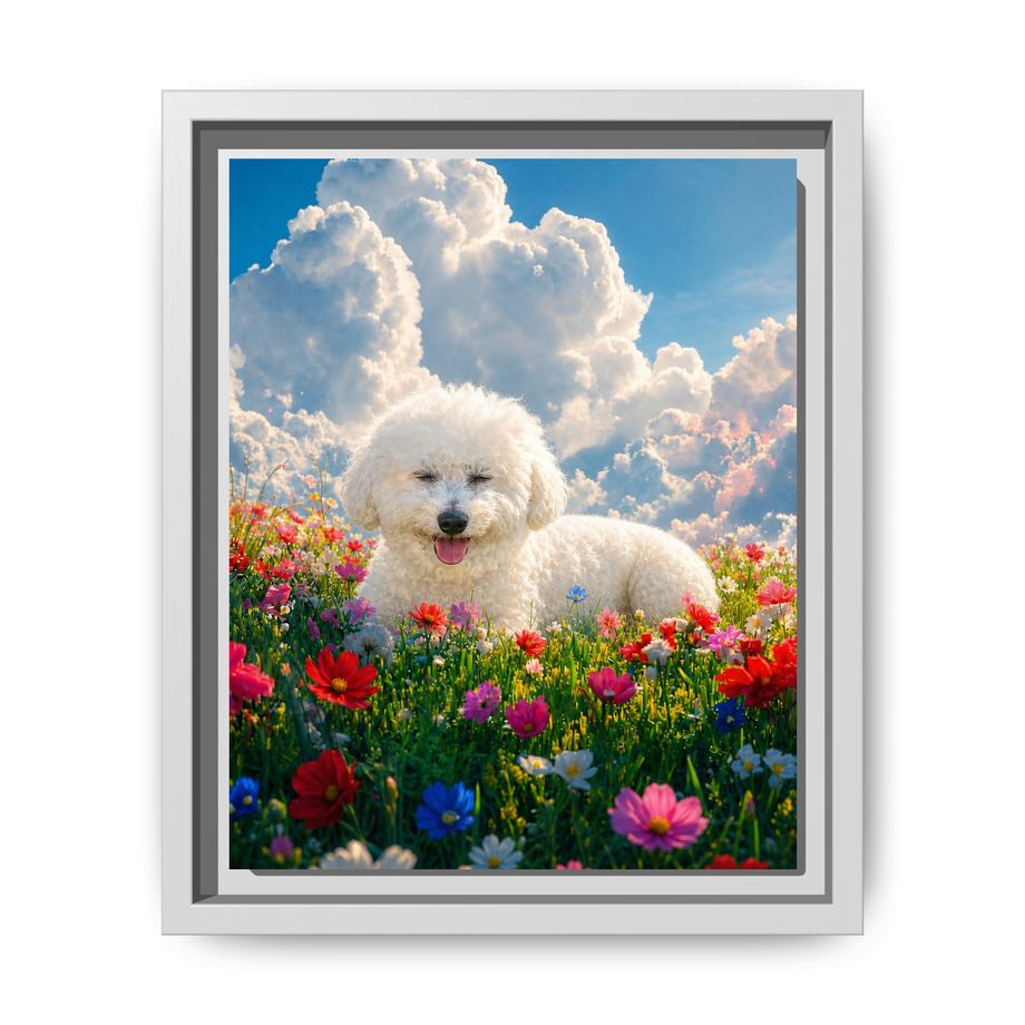 Framed 8x10 White front