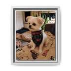 Framed 8x10 White front