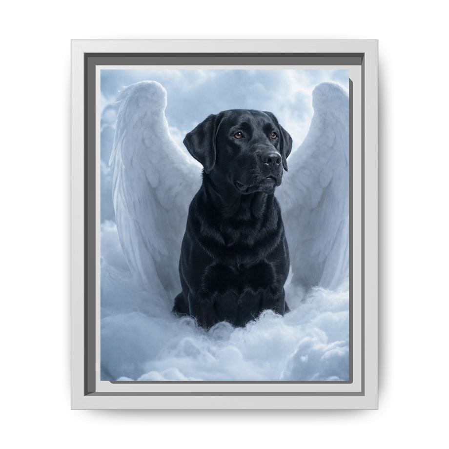 Framed 8x10 White front