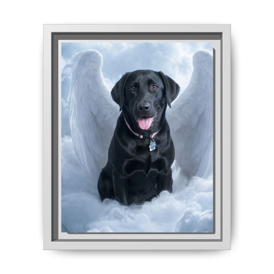 Framed 8x10 White front