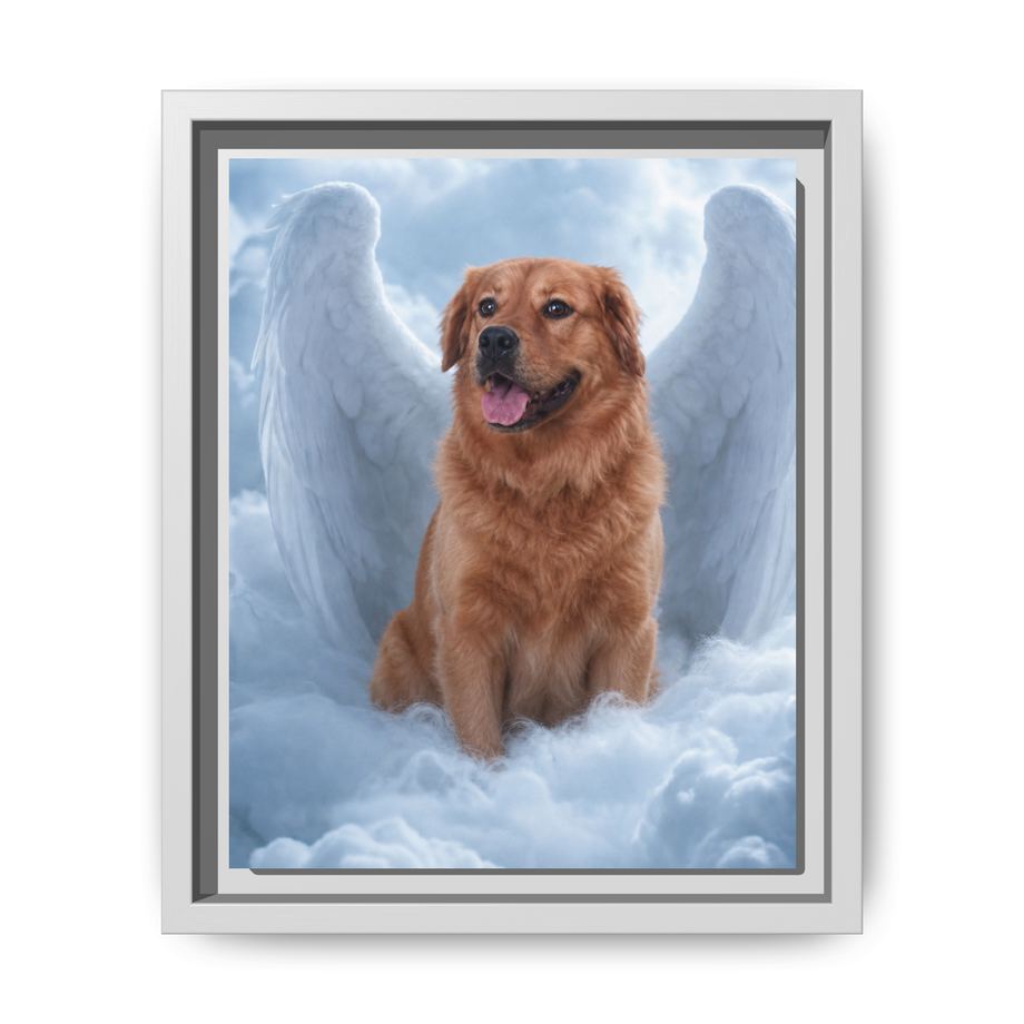 Framed 8x10 White front