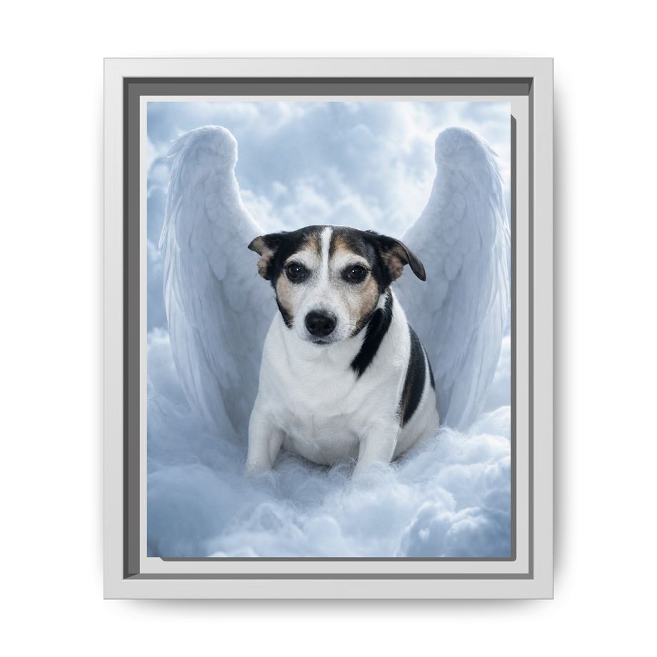 Framed 8x10 White front