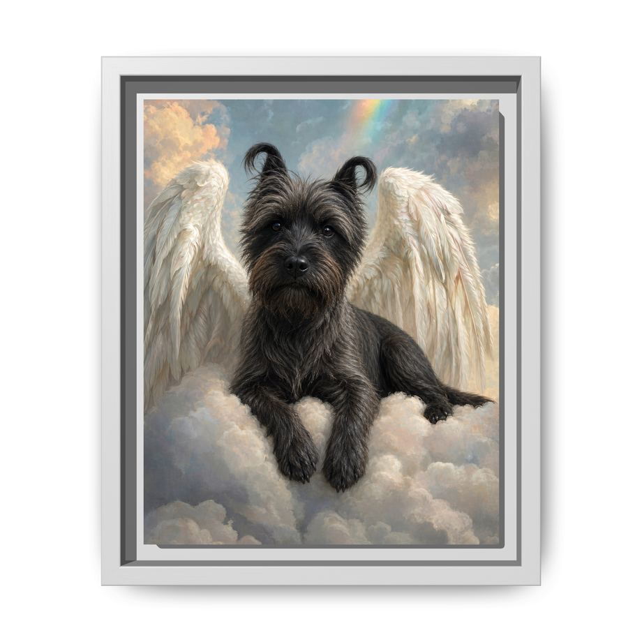 Framed 8x10 White front