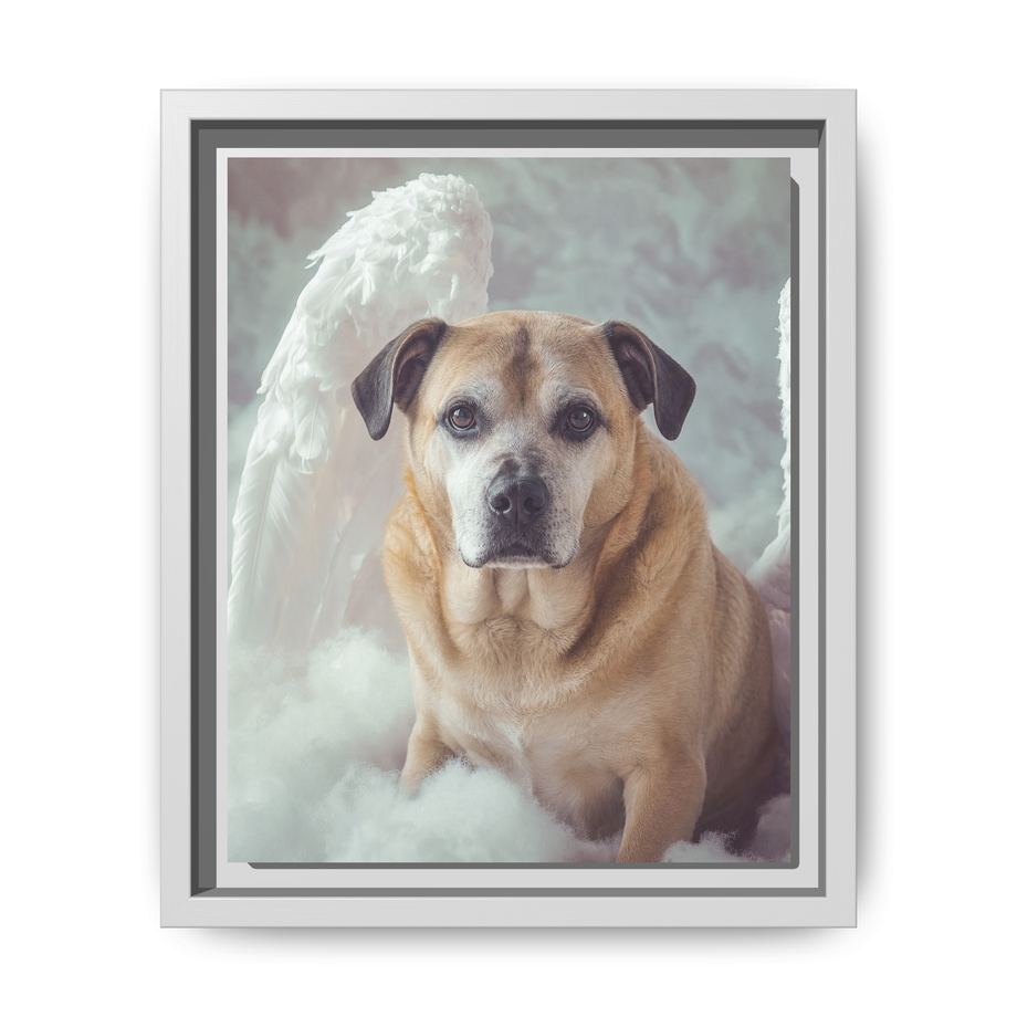 Framed 8x10 White front