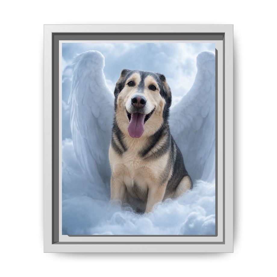Framed 8x10 White front