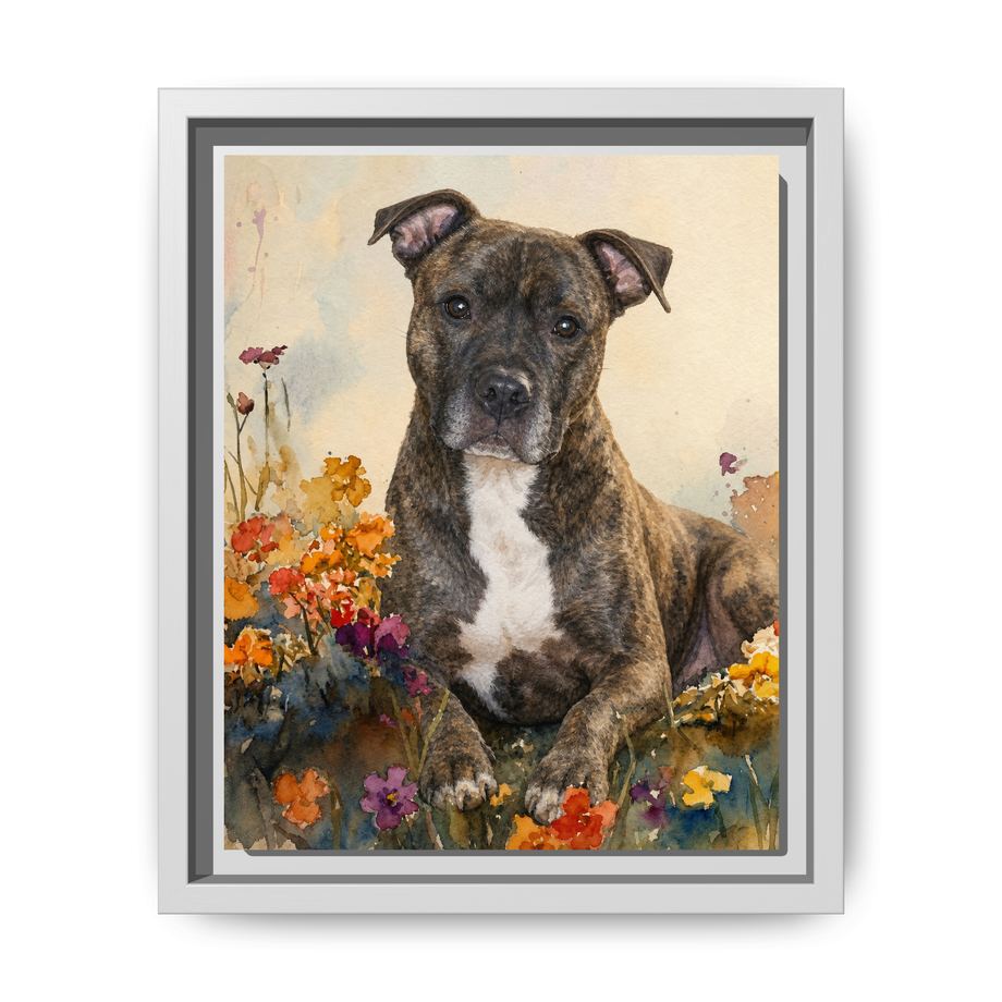 Framed 8x10 White front