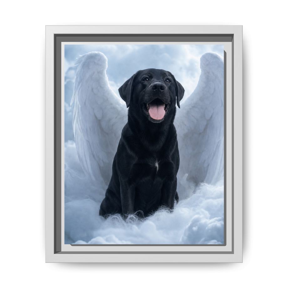 Framed 8x10 White front
