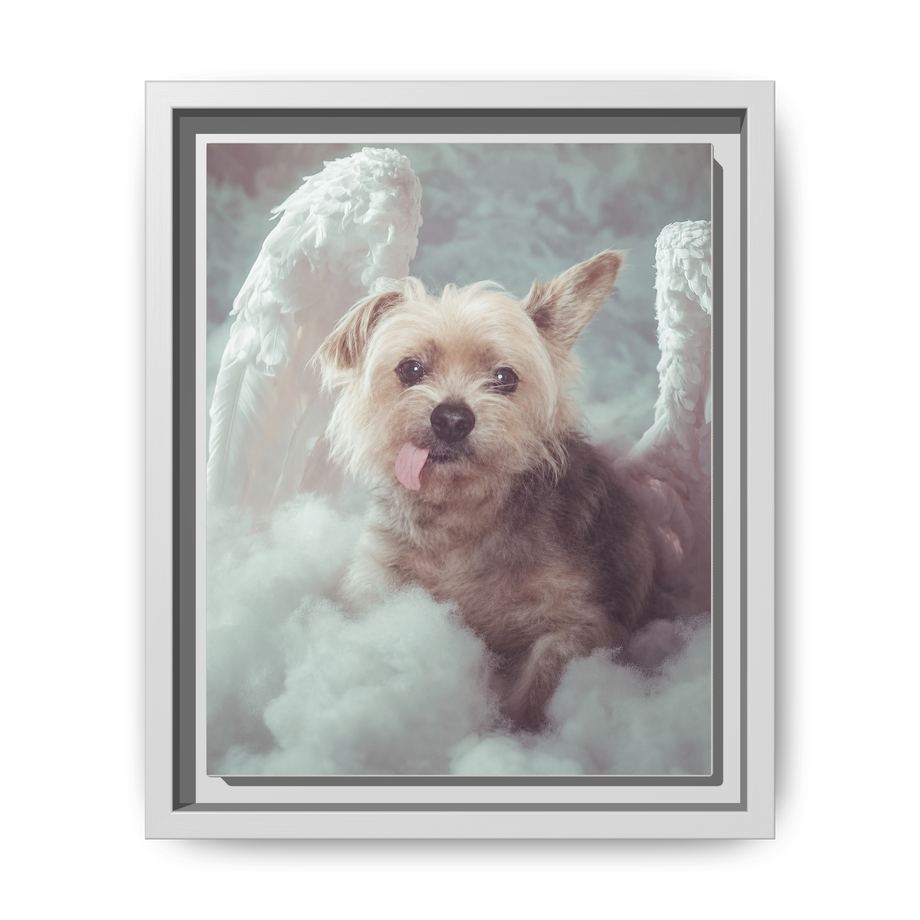 Framed 8x10 White front