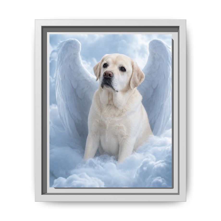 Framed 8x10 White front