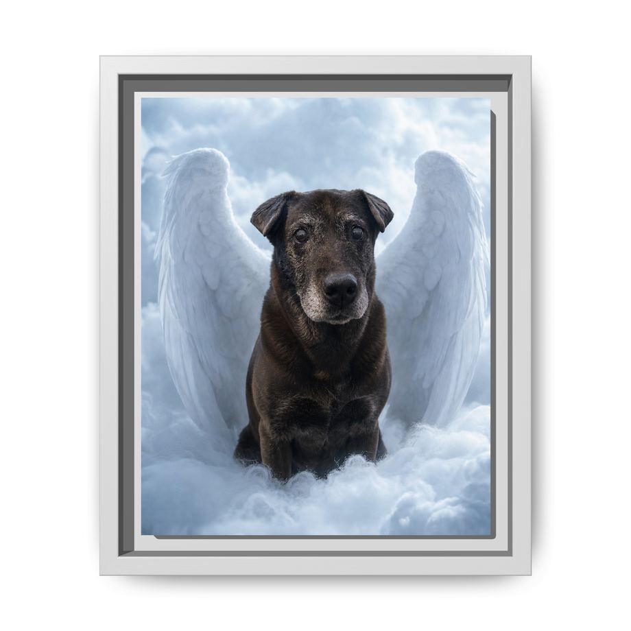 Framed 8x10 White front