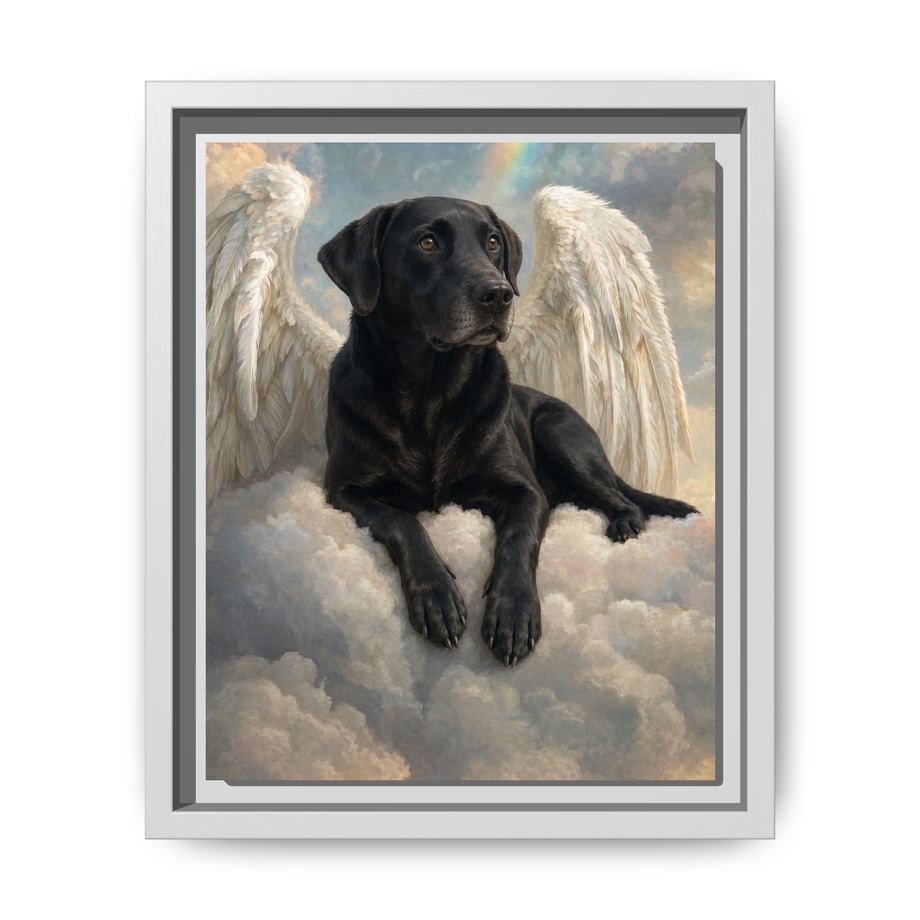 Framed 8x10 White front