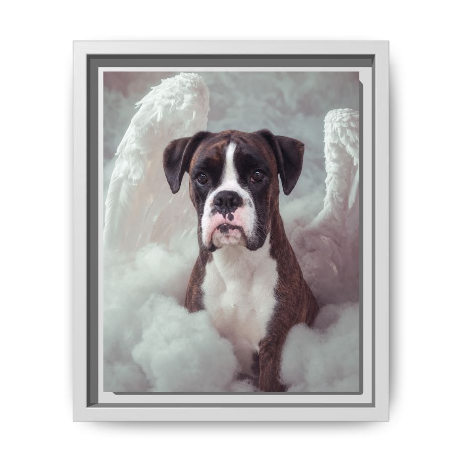 Framed 8x10 White front