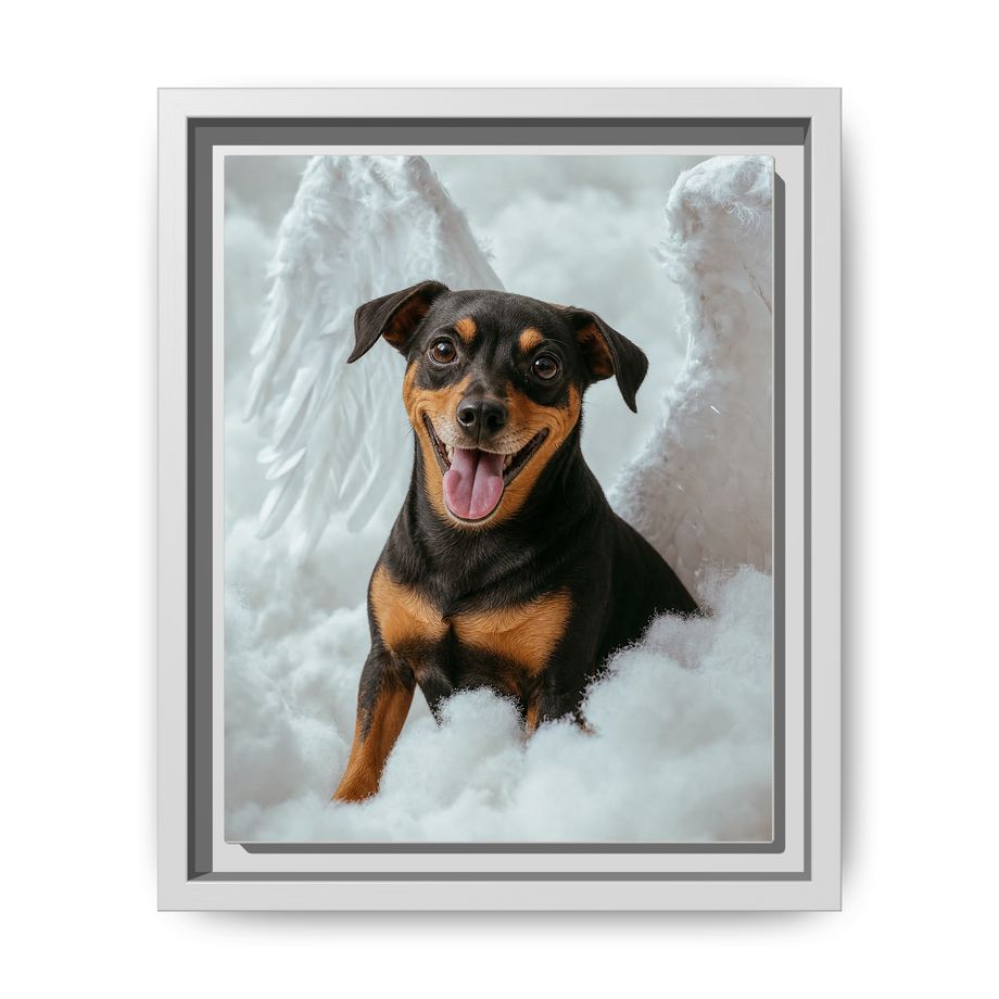 Framed 8x10 White front