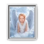 Framed 8x10 White front