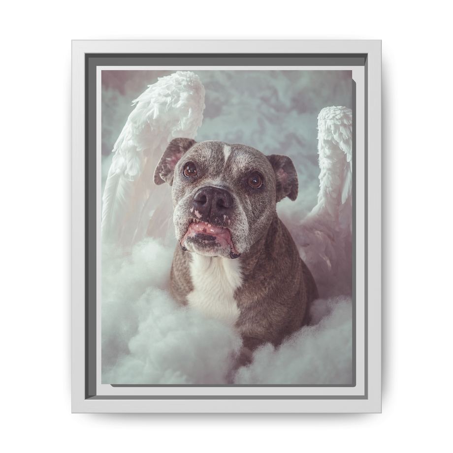 Framed 8x10 White front