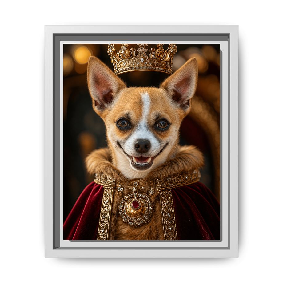 Framed 8x10 White front