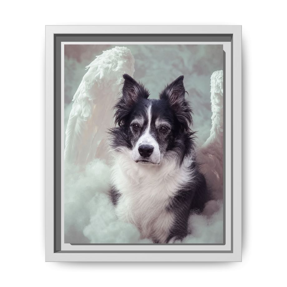Framed 8x10 White front