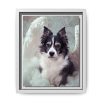 Framed 8x10 White front