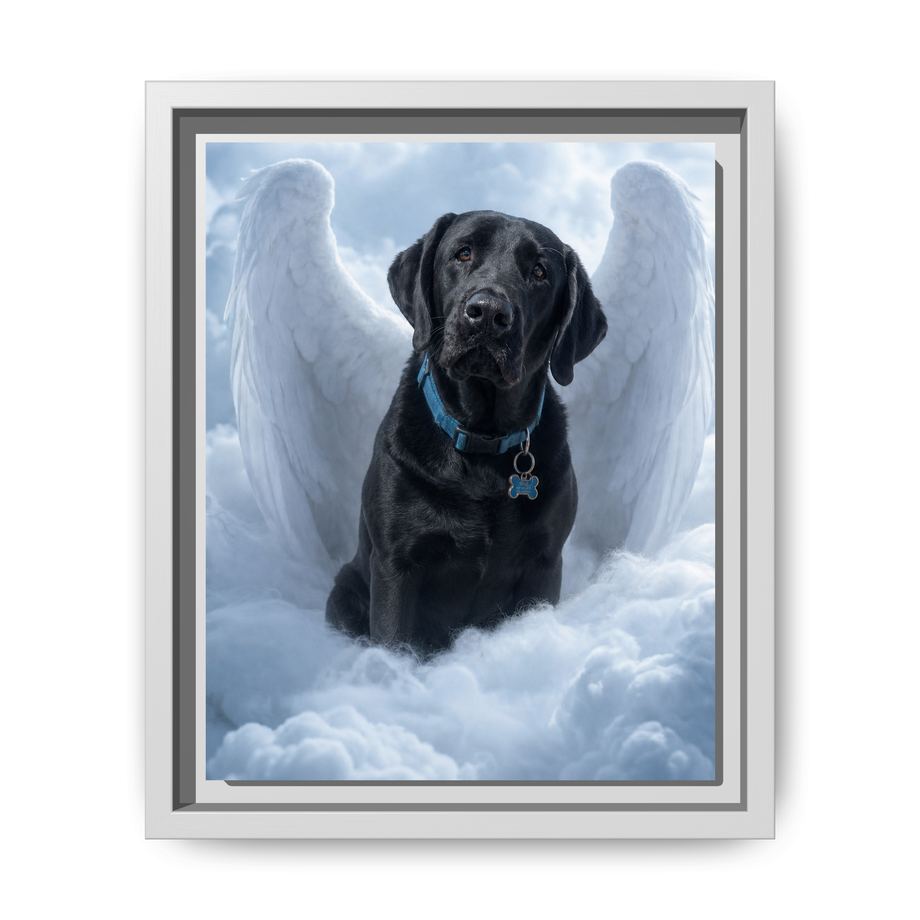 Framed 8x10 White front
