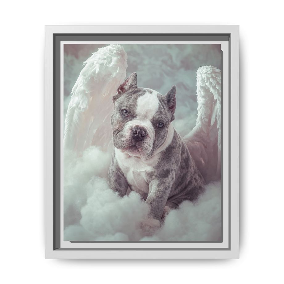 Framed 8x10 White front
