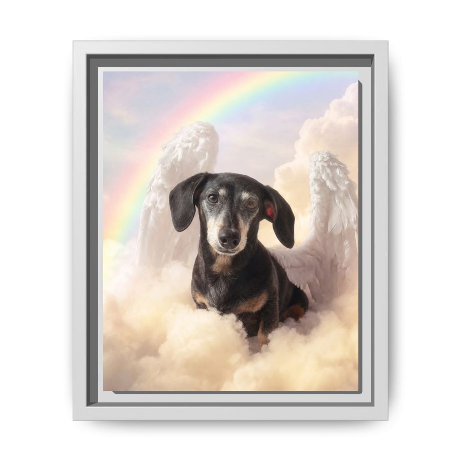 Framed 8x10 White front