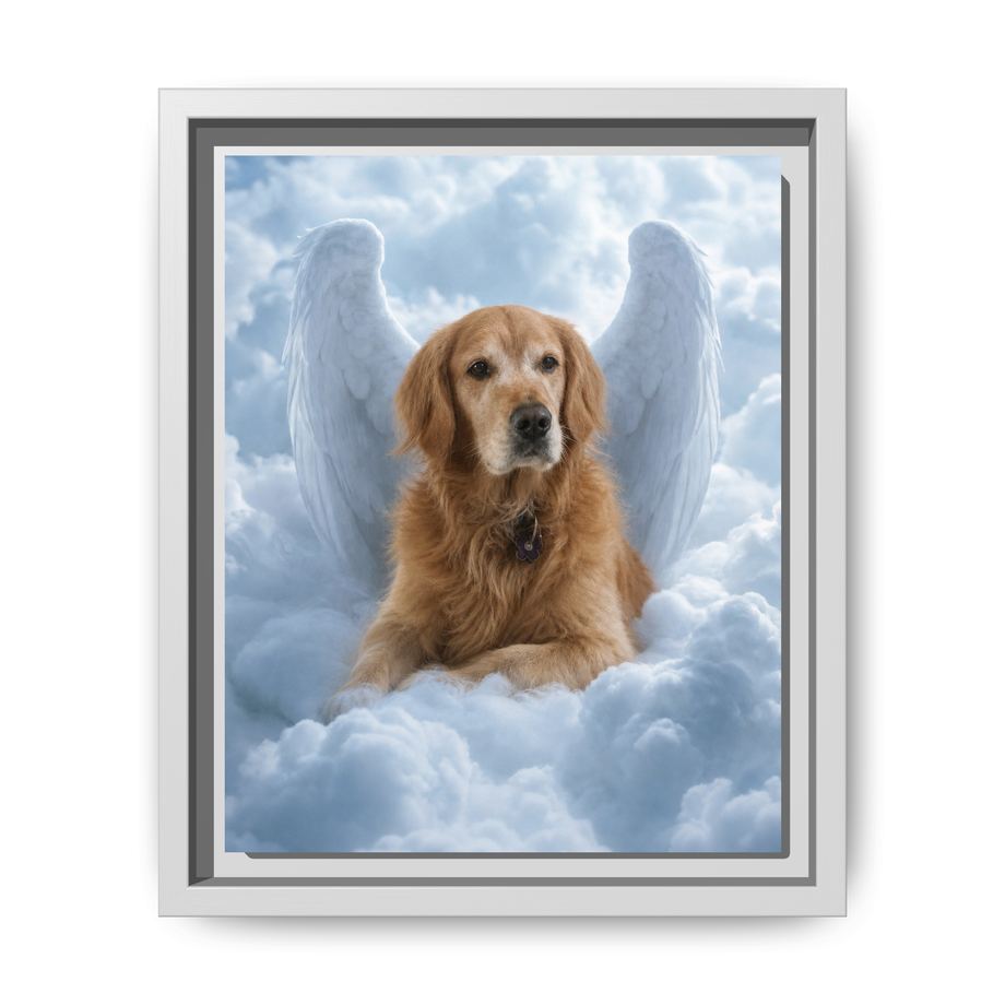 Framed 8x10 White front