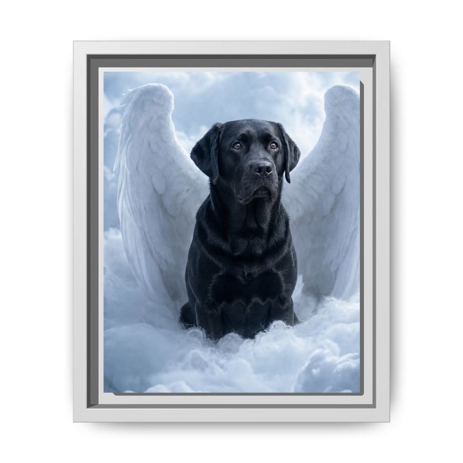 Framed 8x10 White front