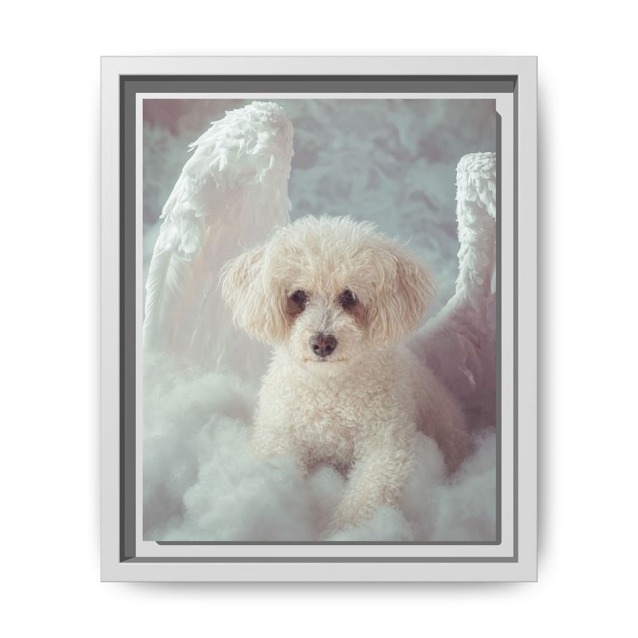 Framed 8x10 White front