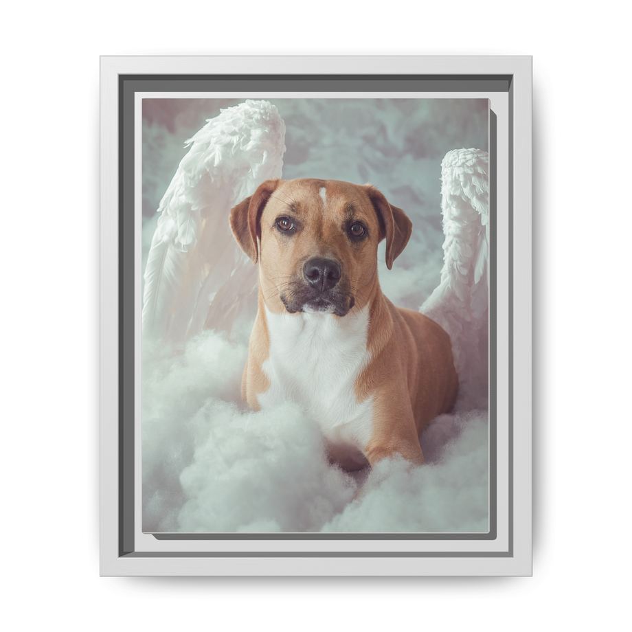 Framed 8x10 White front