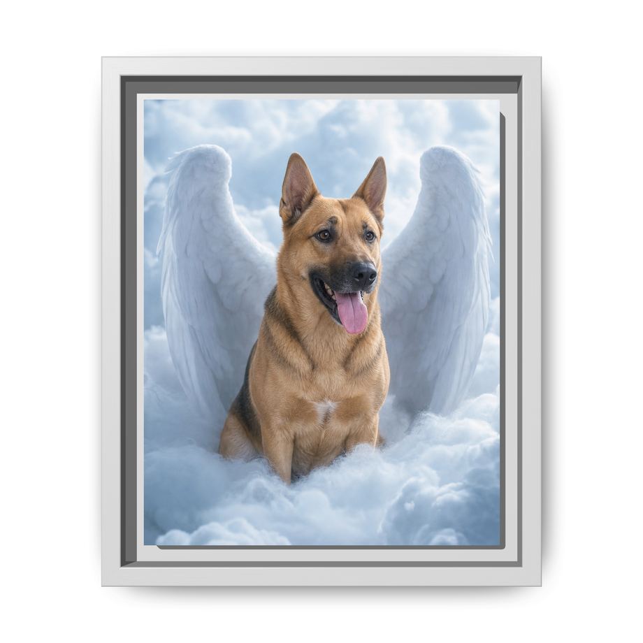 Framed 8x10 White front