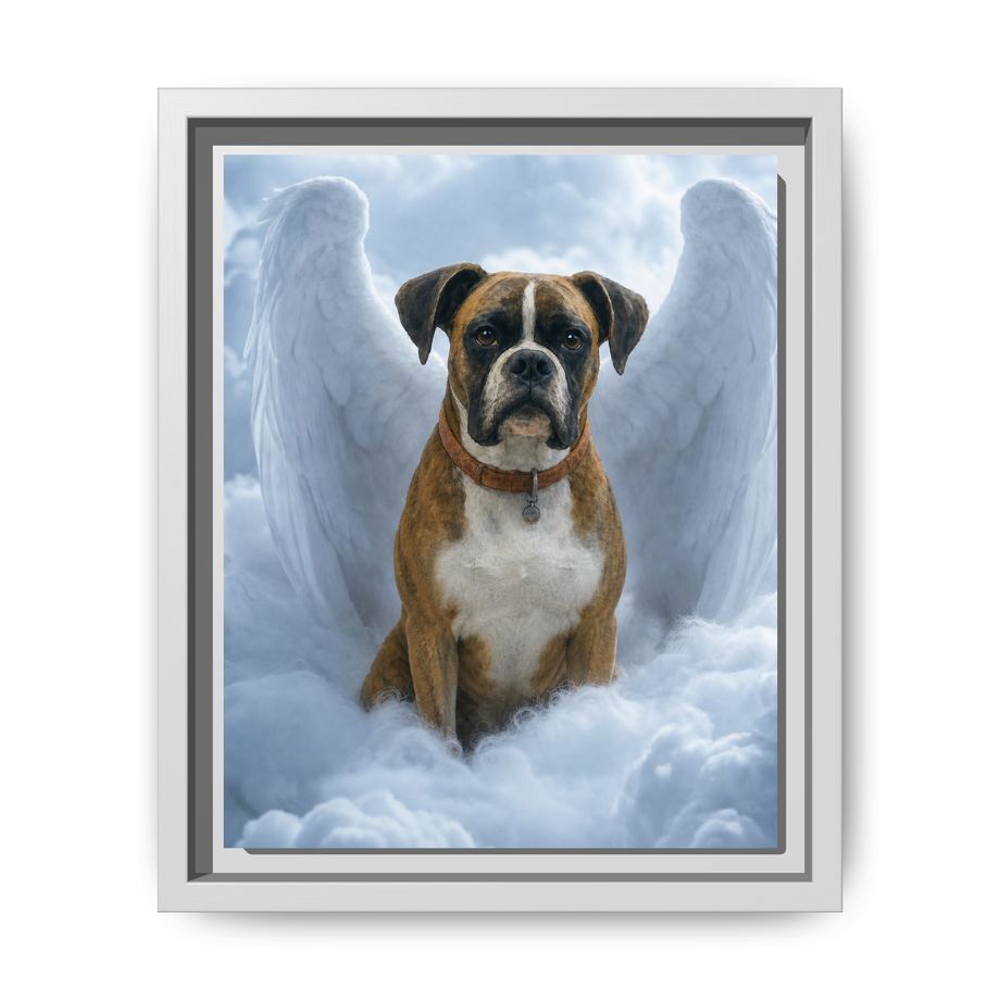 Framed 8x10 White front