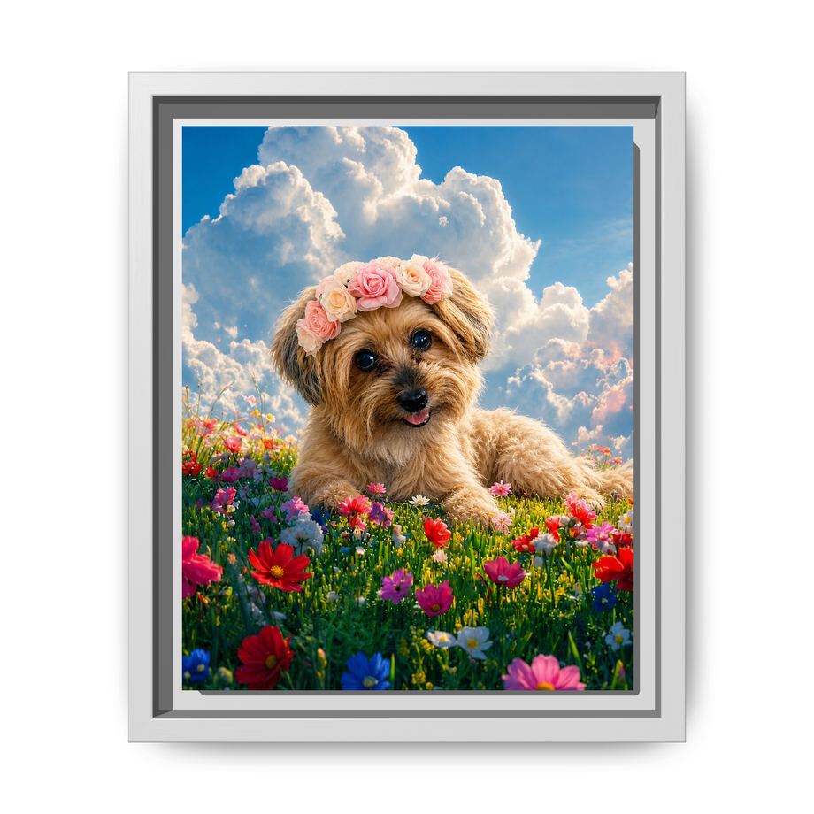 Framed 8x10 White front