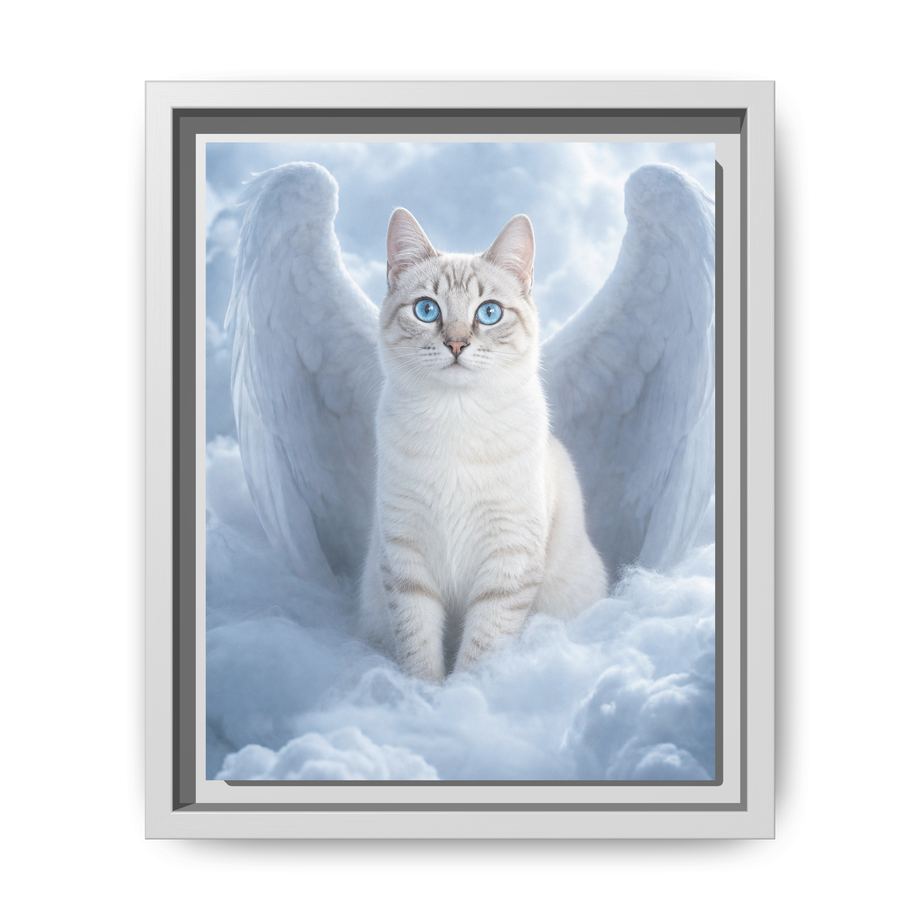 Framed 8x10 White front