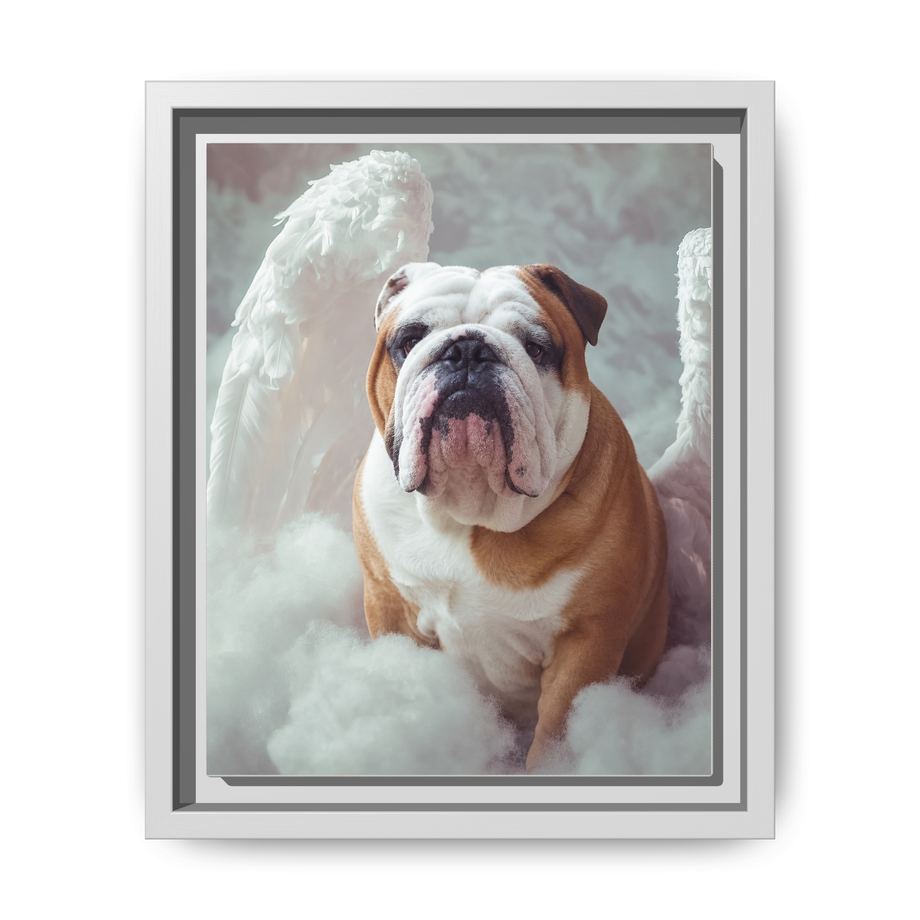 Framed 8x10 White front