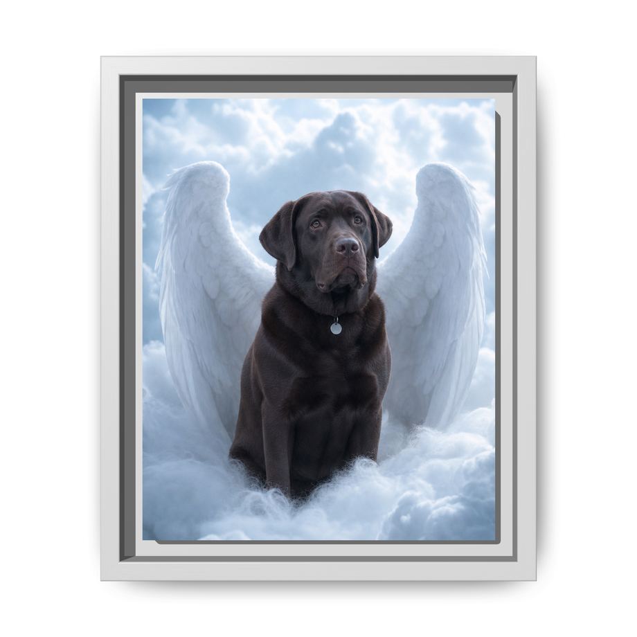 Framed 8x10 White front