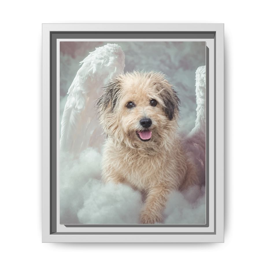 Framed 8x10 White front