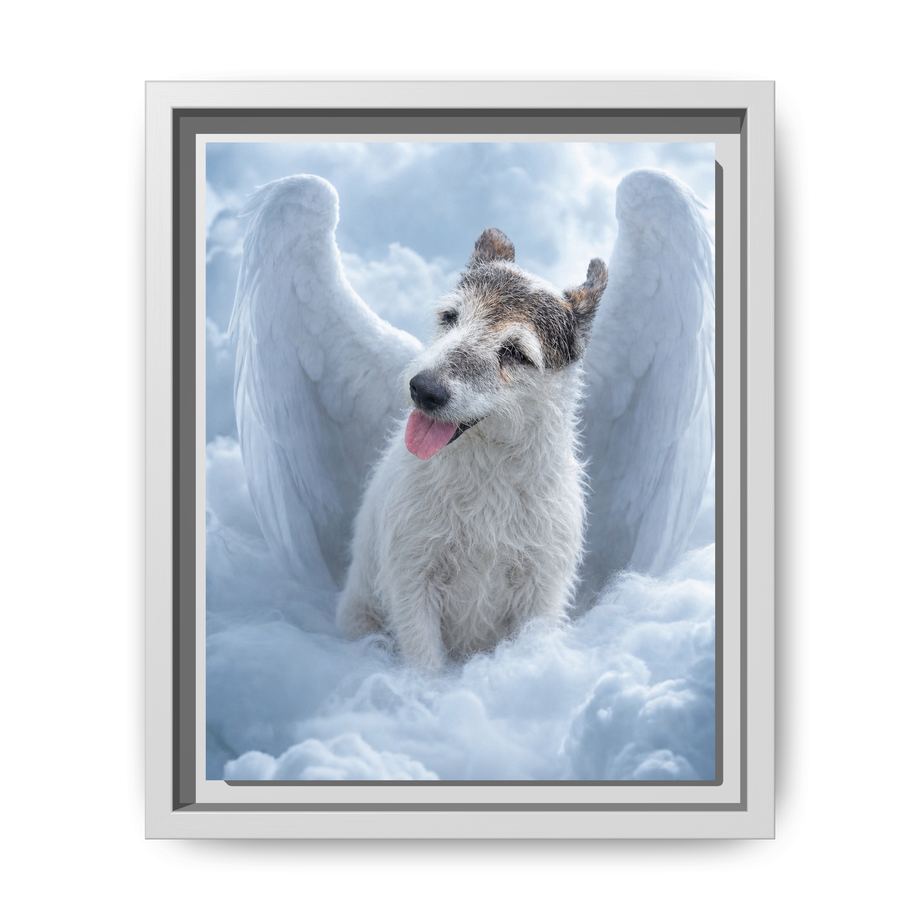 Framed 8x10 White front