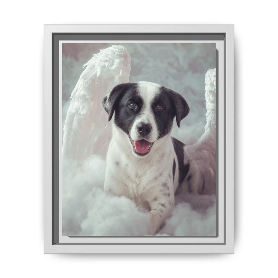 Framed 8x10 White front