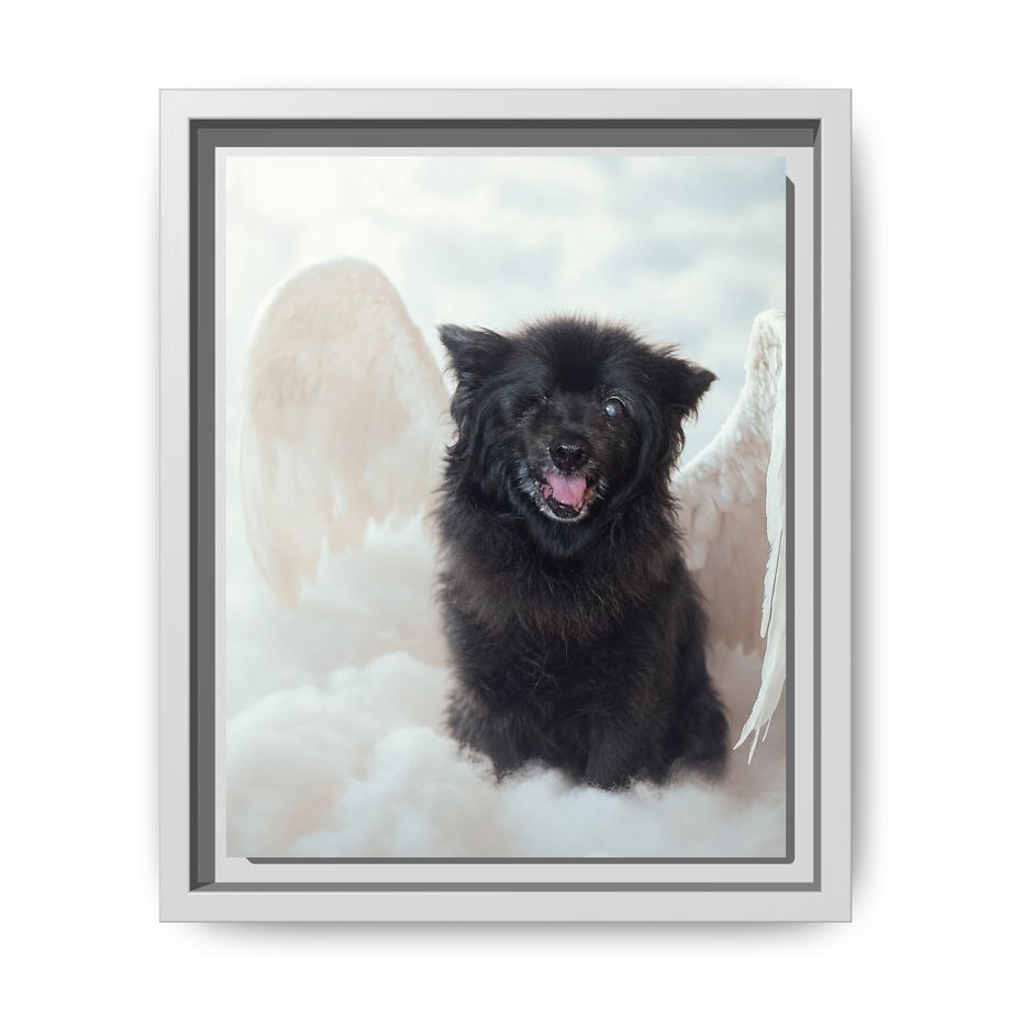 Framed 8x10 White front