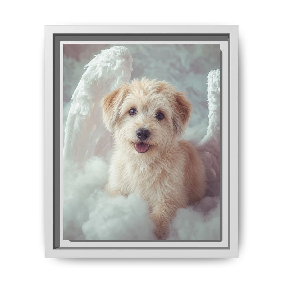 Framed 8x10 White front