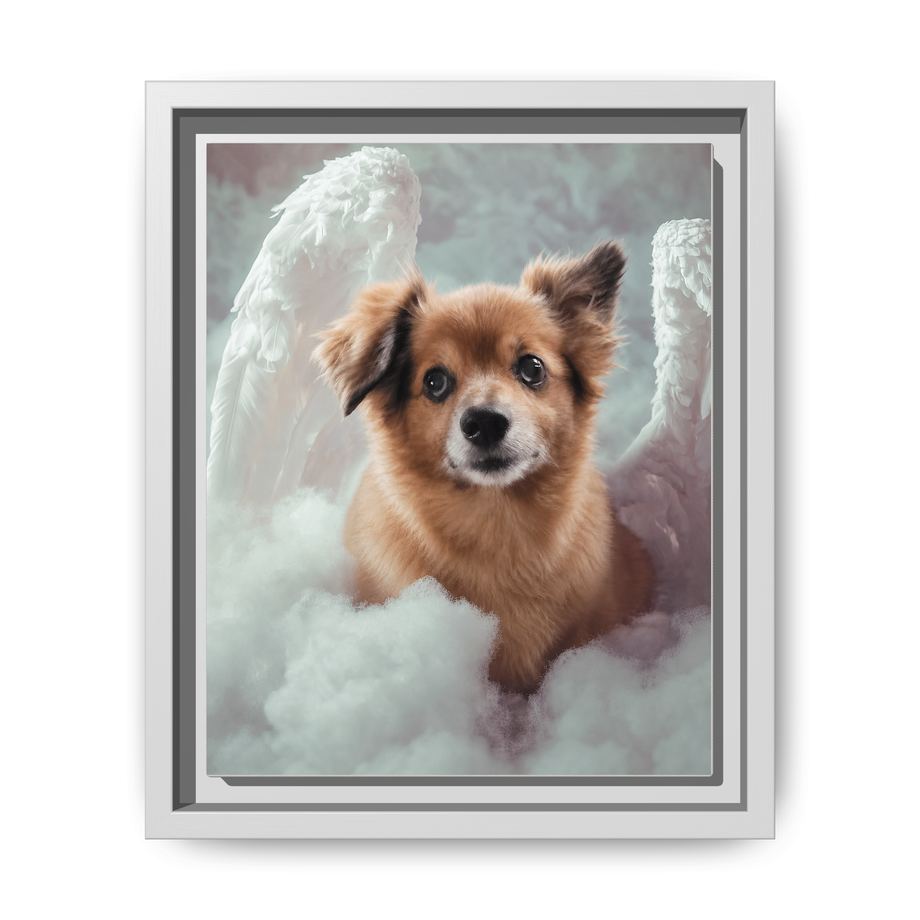 Framed 8x10 White front