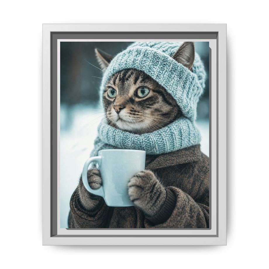 Framed 8x10 White front