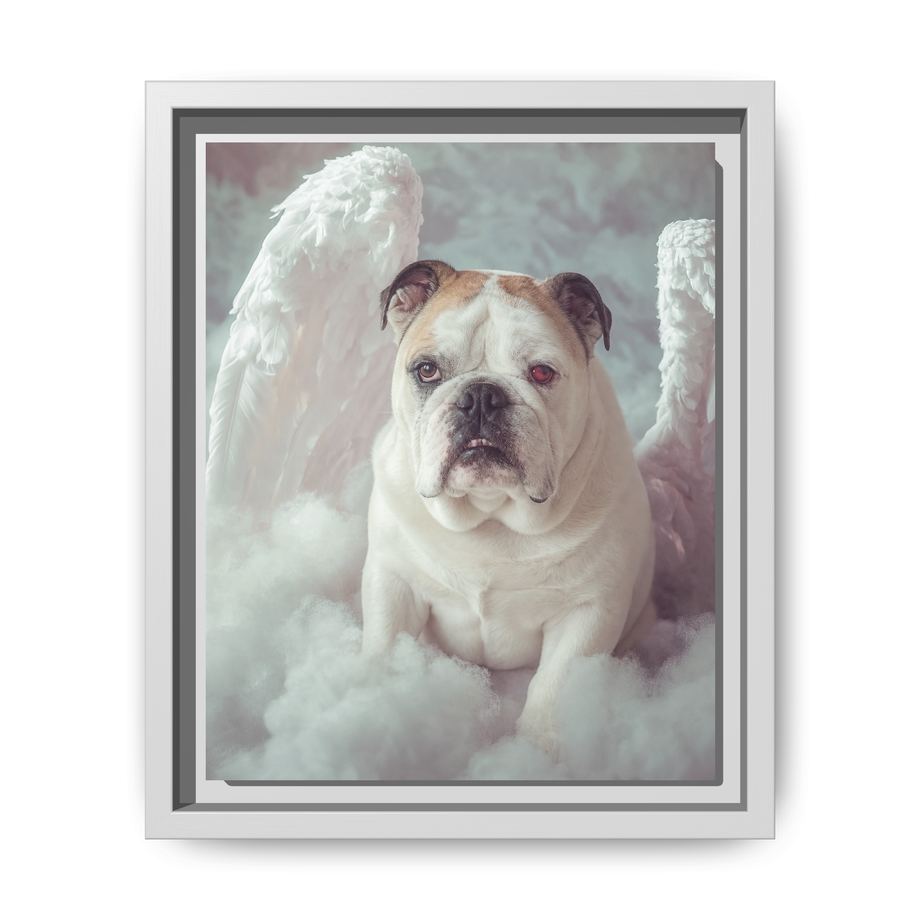 Framed 8x10 White front