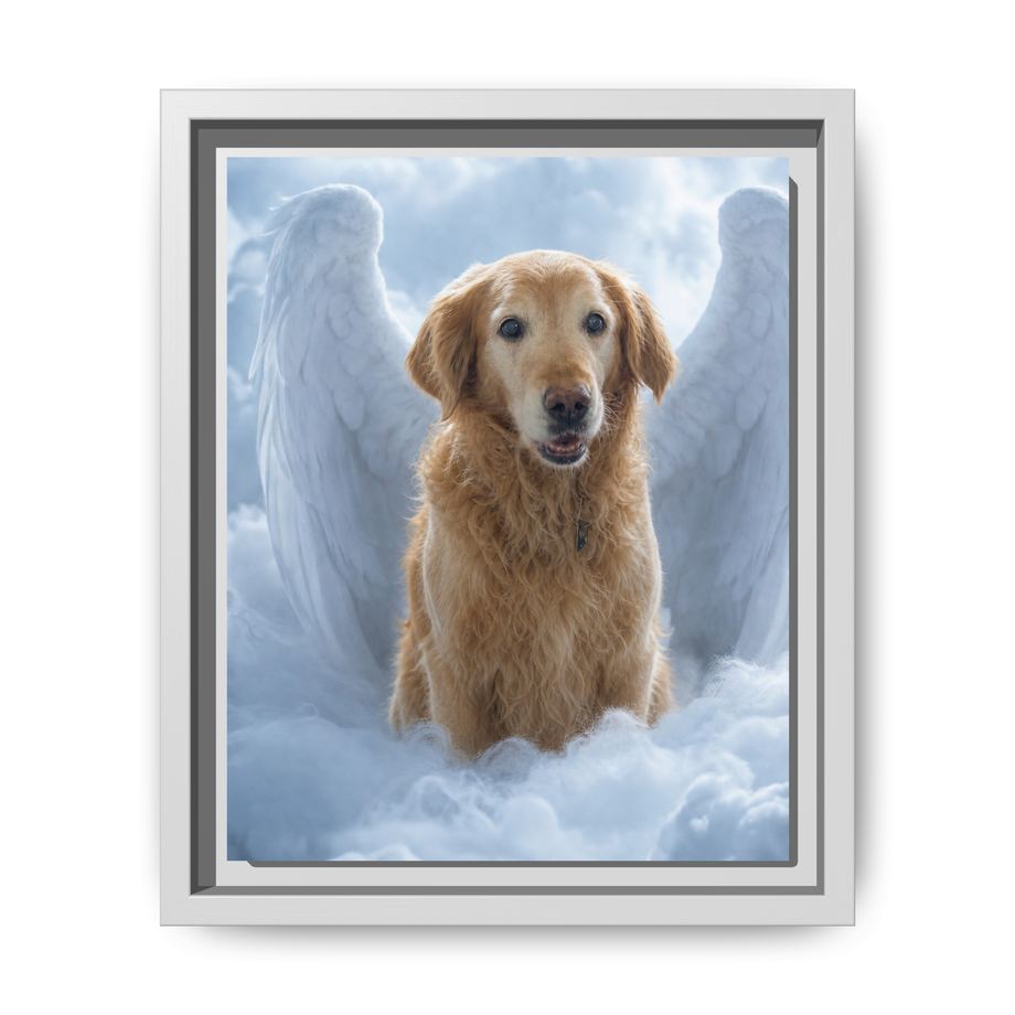 Framed 8x10 White front