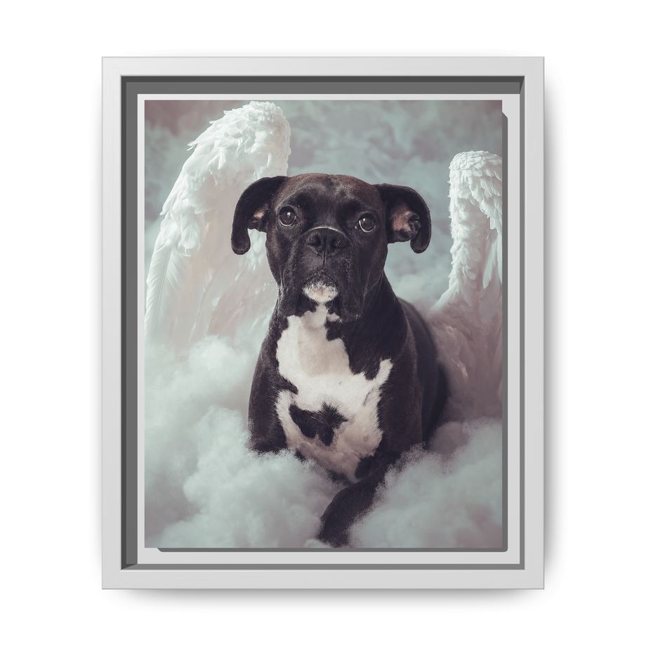 Framed 8x10 White front